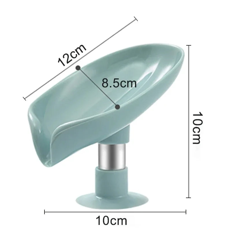 Leaf Drain Soap Dish – Suction Mount