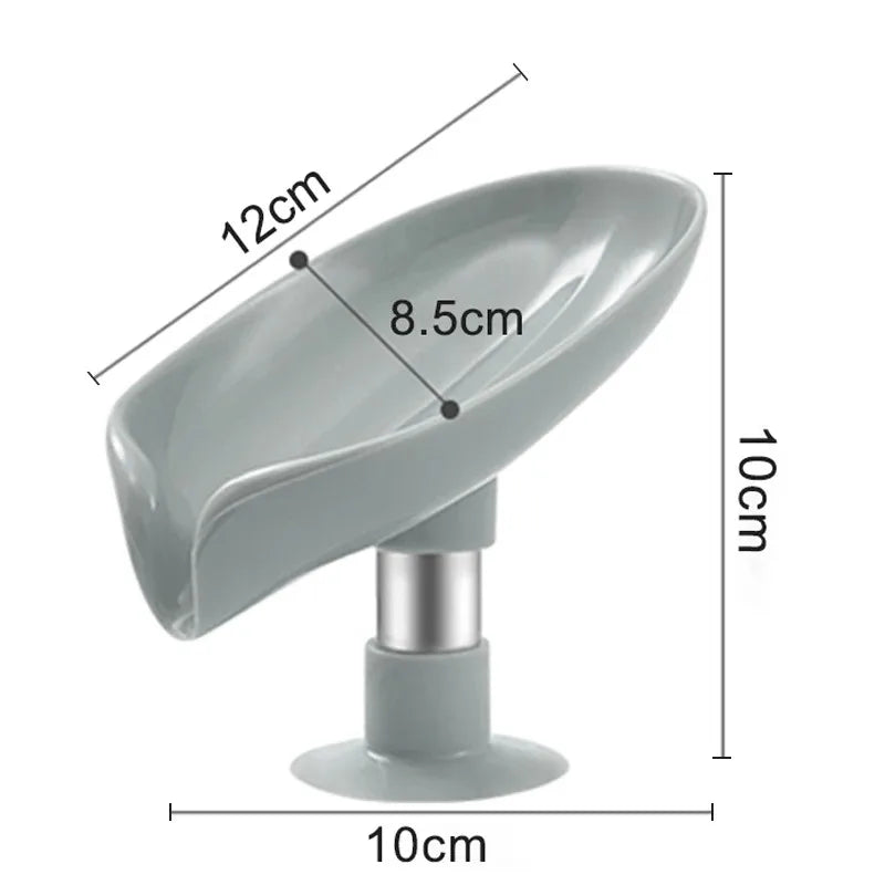 Leaf Drain Soap Dish – Suction Mount