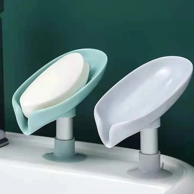 Leaf Drain Soap Dish – Suction Mount